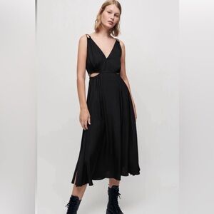 Maje Rune Dress with cut outs